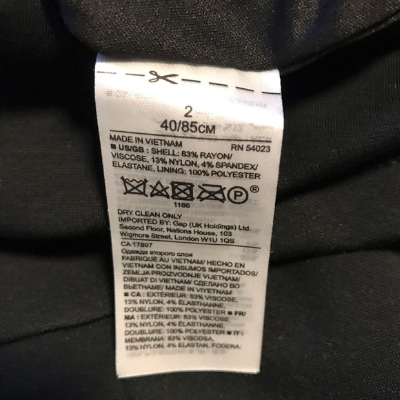 CLEARANCE: Banana Republic off shoulder black dress. NWOT. - Picture 6 of 6